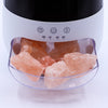 Zoutsteen Aromadiffuser met Vlam Effect en Kleurwisseling USB Wit