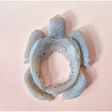 Grote grijze agaat schildpad met druzy geode-inzet, 8–12 cm, handgesneden edelsteen carving