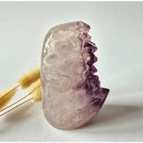 Amethist Agaat Kwarts cluster, gepolijst, Brazilië, uniek exemplaar, 513 g