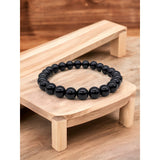 Zwarte toermalijn armband - elegante bescherming