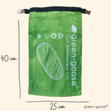 Green Goose Herbruikbare rPet Broodjeszak L 40x25cm Duurzaam Lunchzakje