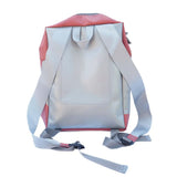 green-goose Rugtas Silnice backpack in red and gray with light-gray shoulder straps