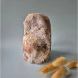 XXL pink amethyst druzy geode freeform gemstone, 1732 g, statement piece