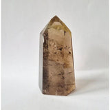 Zeldzame Golden Rutile Smoky Quartz Toren Moonlight Gemstones, 300g