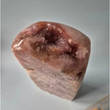 XXL pink amethyst druzy geode freeform crystal by Moonlight Gemstones