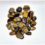 Kristal Tijgeroog edelstenen, getrommeld 3-4 cm, Moonlight Gemstones, 20+ stuks