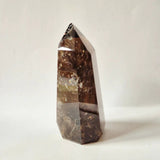 Rookkwarts Toren, Moonlight Gemstones, 330 g, donkere rookkwarts met diepe insluitingen