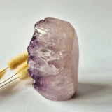 Moonlight Gemstones Amethist Agaat Kwarts cluster, paarse tinten, gepolijst, Brazilië, uniek exemplaar, 513 g