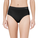 Gaubert Naadloze Bamboe Slips, zwart; brede elastische tailleband met Gaubert