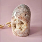XXL pink amethyst druzy geode freeform, 3425 g, Moonlight Gemstones statement piece