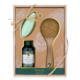 Green-Goose Luxe Badset XL Fresh Pine en Winter Berries Houten Doos
