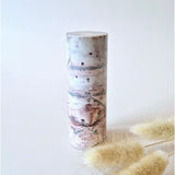Picture Jasper ronde pilaar van Moonlight Gemstones, 8–9 cm, aardend met bandpatronen