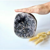 XL Edelsteen ruwe amethist kathedraal cluster geode, 1469 gram, Moonlight Gemstones