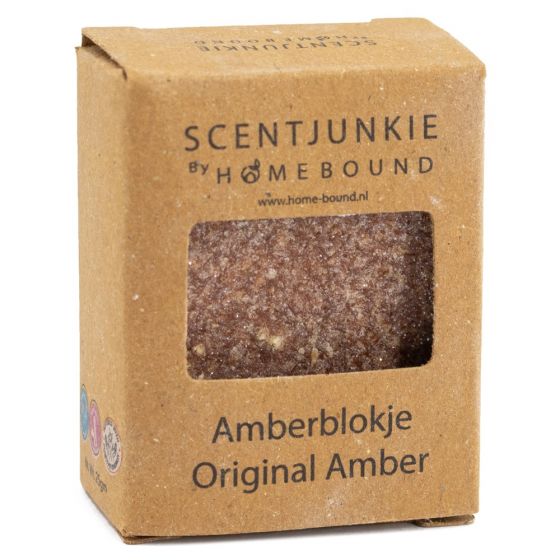 Amberblok in doosje original amber