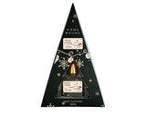Reed diffuser Noël Fir Tree by Home Bound, 100ml, in triangular dark green packaging