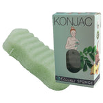 Konjac bad of gezichtsspons