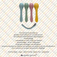 Baby Geschenkset | Spuugdoekjes en Lepeltjes