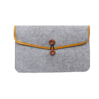 Vilt Tablethoes | 34x21 cm | Licht Grijs
