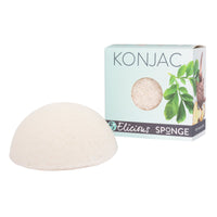 Konjac bad of gezichtsspons