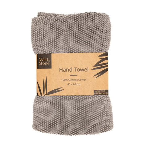 Handdoeken - 100% biologisch katoen - Dove Grey