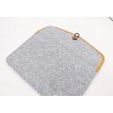 Vilt Laptophoes | 38x28 cm | Donker Grijs