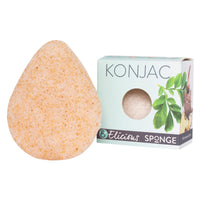 Konjac bad of gezichtsspons