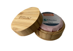 Handgemaakt bamboe doosje voor shampoo bars