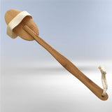body brush met afneembare steel