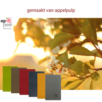 Appeel Notitieboekje met Potlood | Gemaakt van Appelpulp