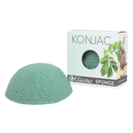 Konjac bad of gezichtsspons