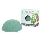 Konjac bad of gezichtsspons