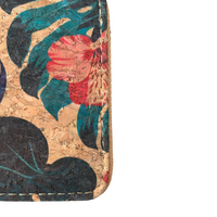 Kurk Dames Portemonnee | Flower & Leaf