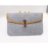 Vilt Tablethoes | 34x21 cm | Licht Grijs