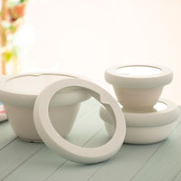 Food Huggers®  Deksel "Soft White"