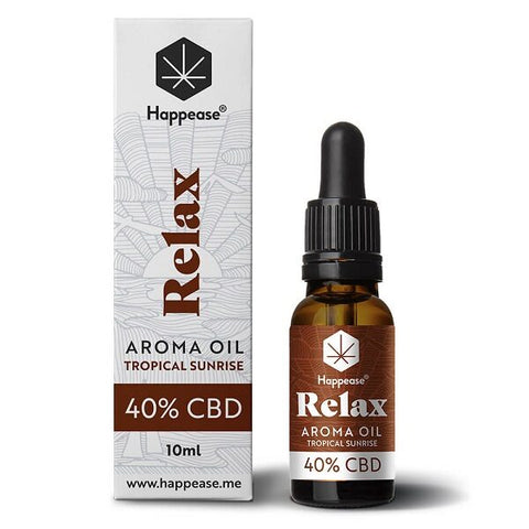 Happease® Relax 40% CBD Oil Tropical Sunrise (10ml)